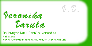 veronika darula business card